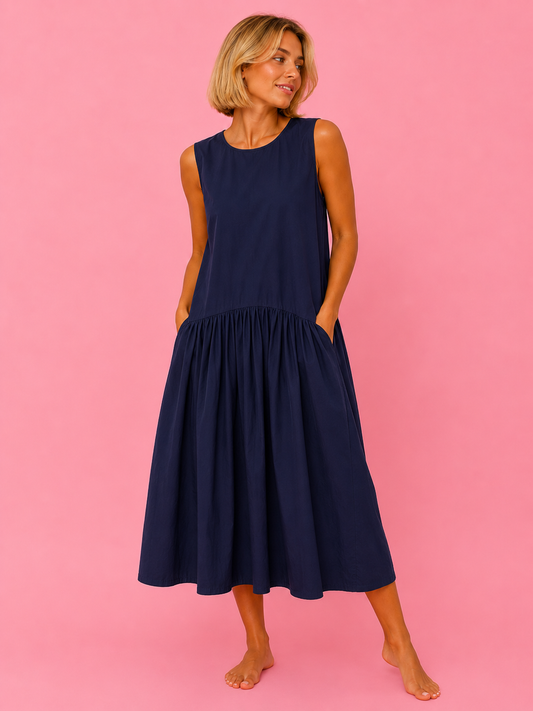 VESTIDO LEONORA MARINO