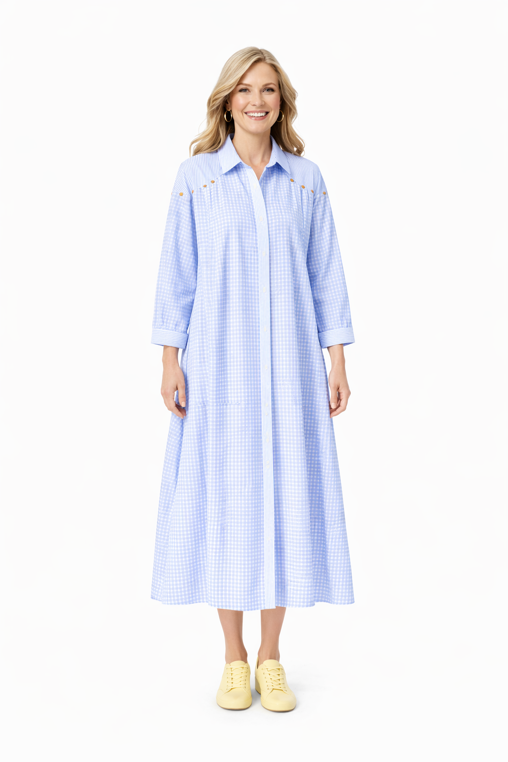 VESTIDO FLORA CELESTE