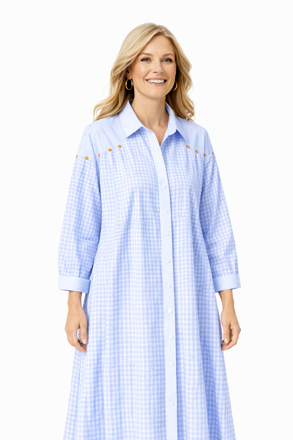 VESTIDO FLORA CELESTE