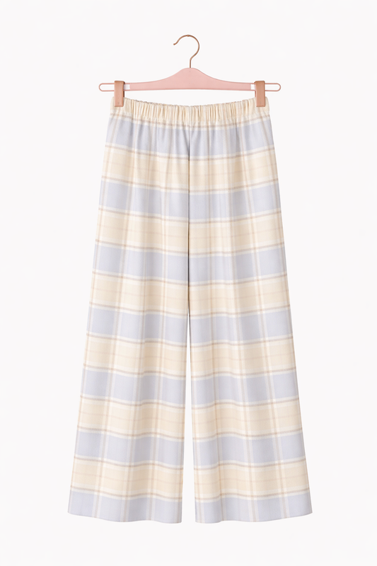 PANTALON PASTEL CREMA