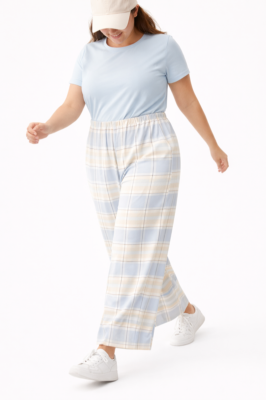 PANTALON PASTEL CREMA