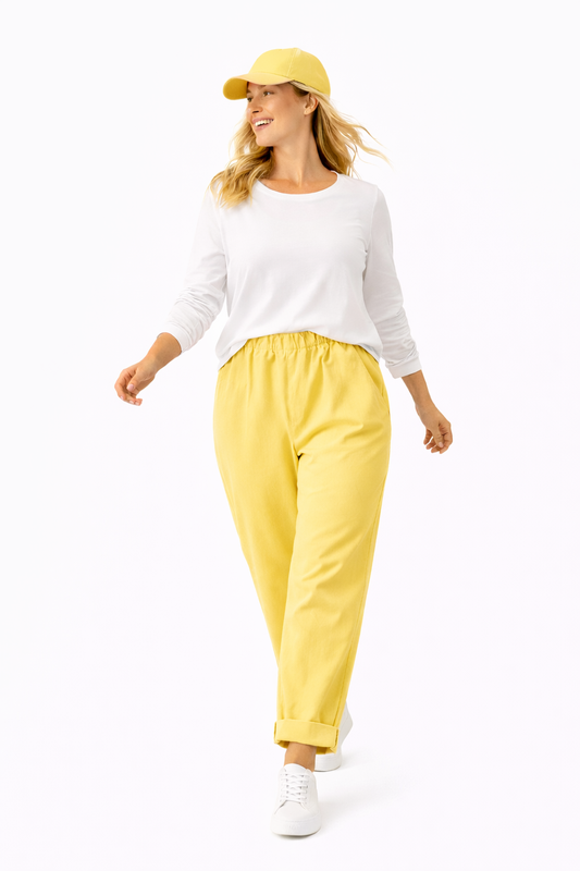 PANTALON BASIC YELLOW