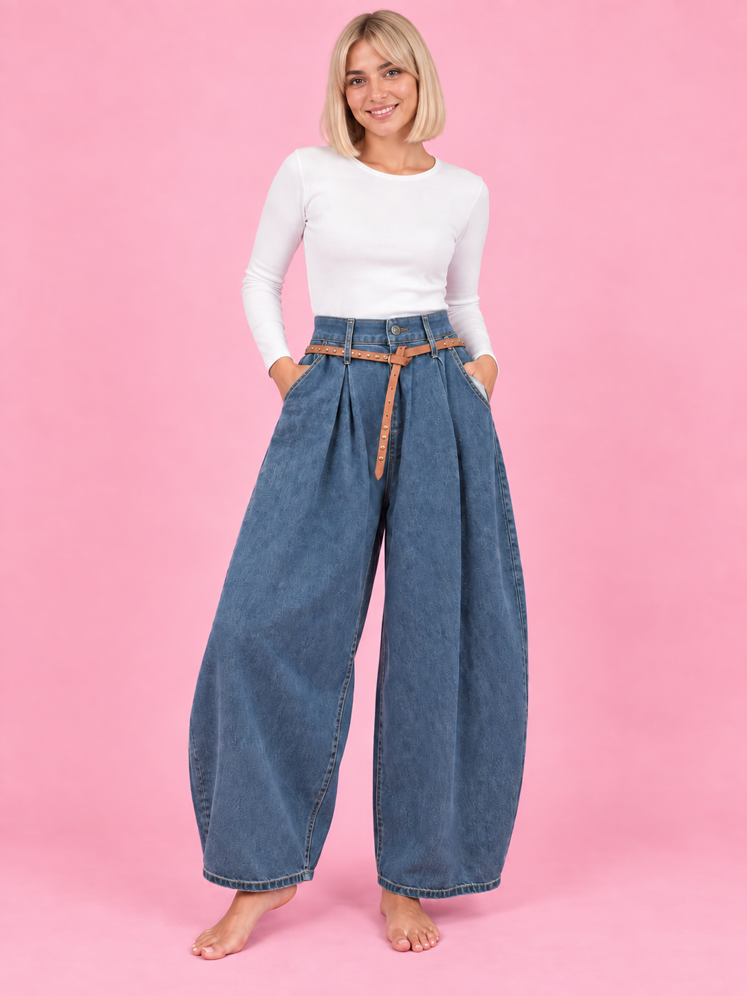 JEANS CAMPANA OVERSIZE