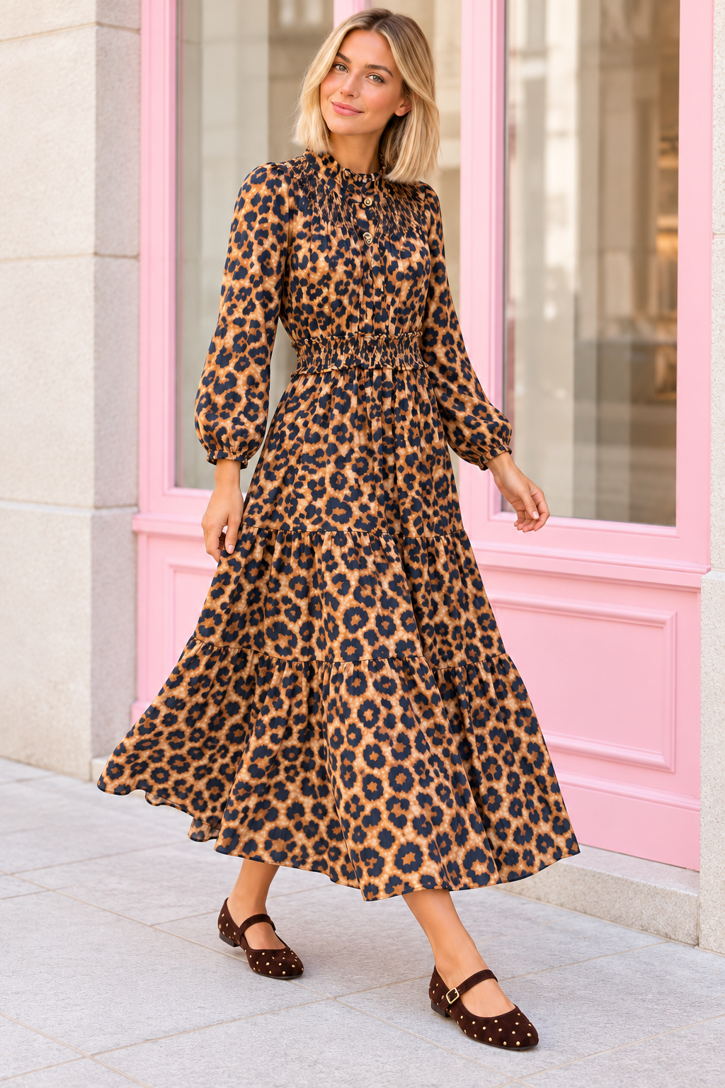 VESTIDO ANIMAL PRINT