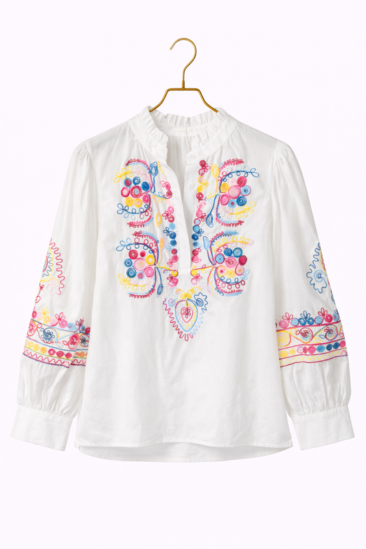 BLUSA LAGUNA BORDADA