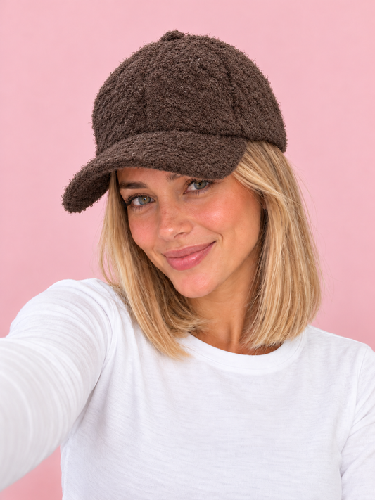 GORRA PELUCHE BROWN