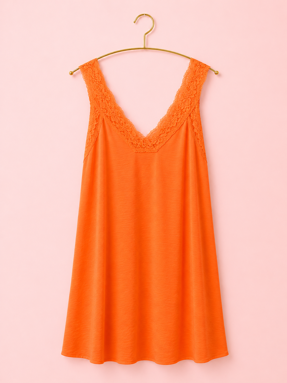 BLUSA LENCERA NARANJA
